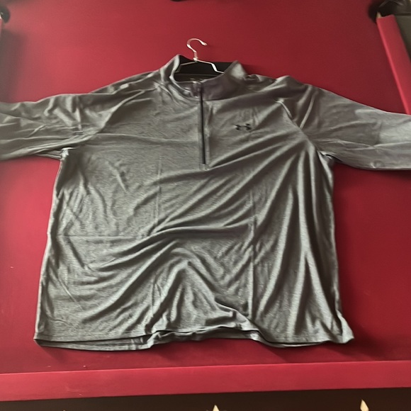 Underarmor 4XL light ouster zip dry fit pull over Big and tall - Picture 3 of 5